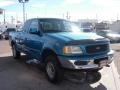 1998 Teal Metallic Ford F150 XLT SuperCab 4x4  photo #6