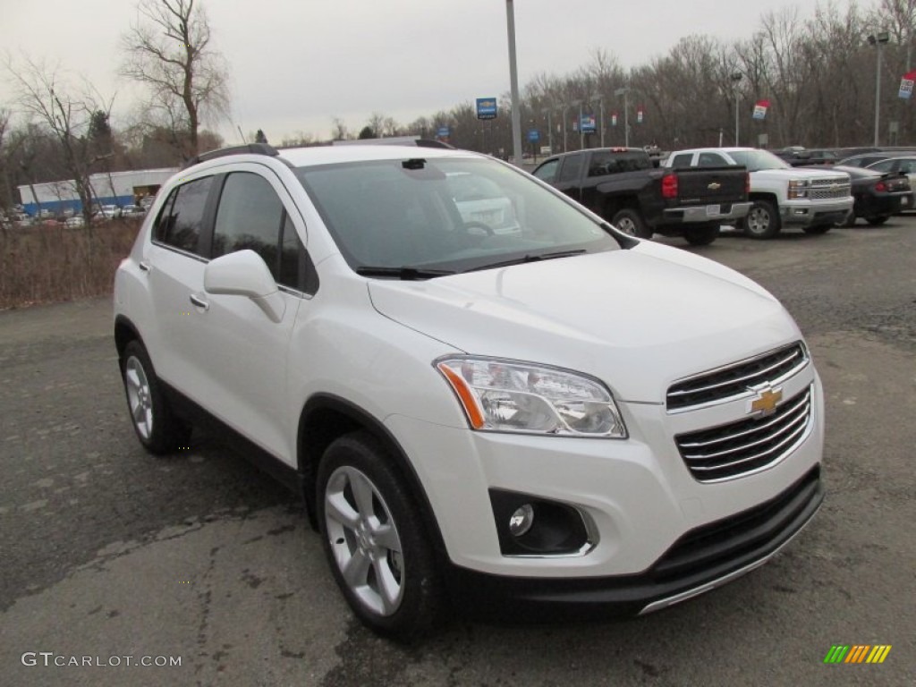 Summit White 2015 Chevrolet Trax LTZ AWD Exterior Photo #100981393