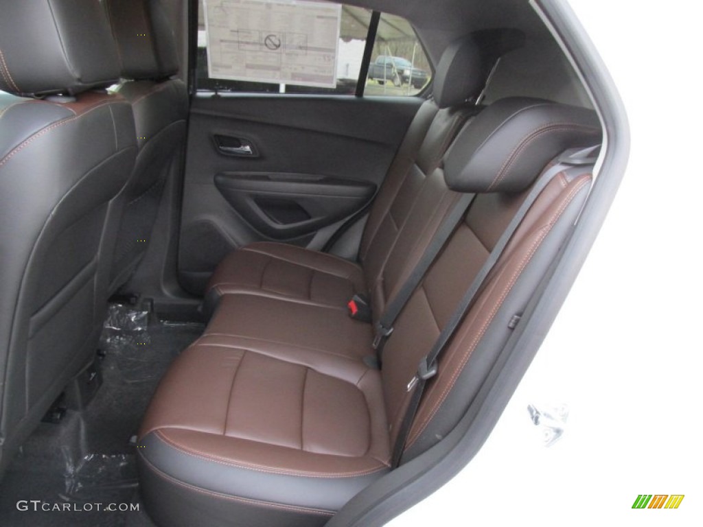 Jet Black/Brownstone Interior 2015 Chevrolet Trax LTZ AWD Photo #100981471