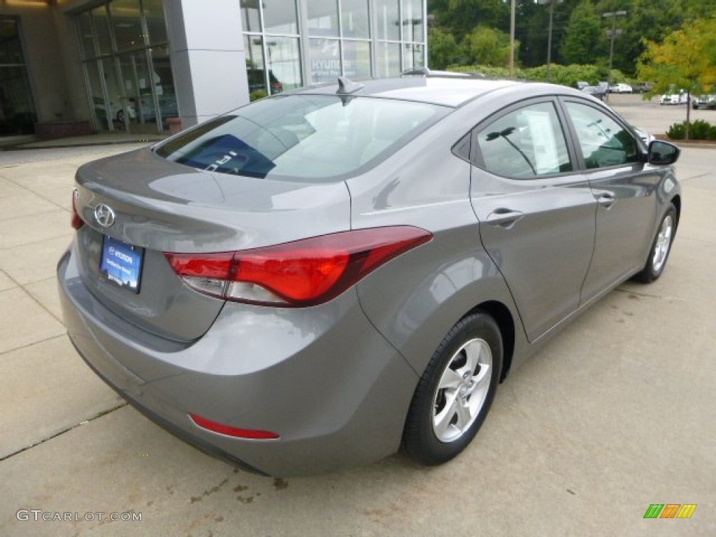 2014 Elantra SE Sedan - Titanium Gray Metallic / Gray photo #2