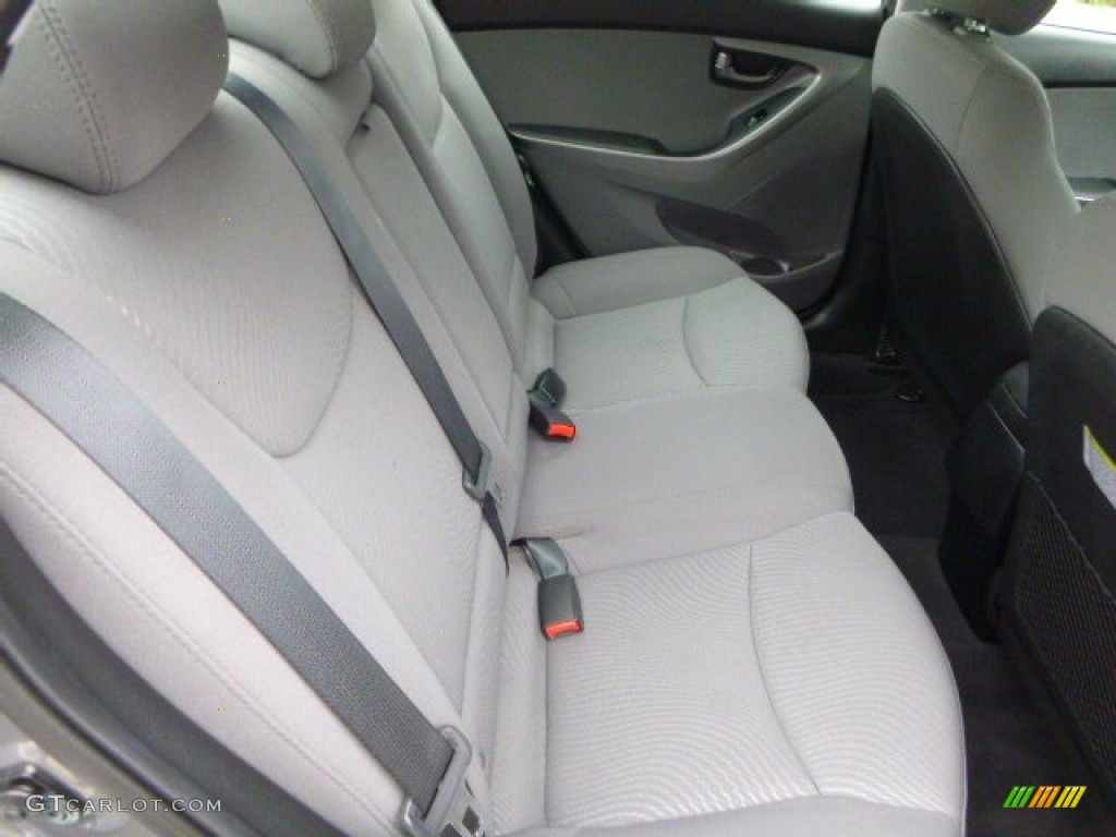 2014 Elantra SE Sedan - Titanium Gray Metallic / Gray photo #13