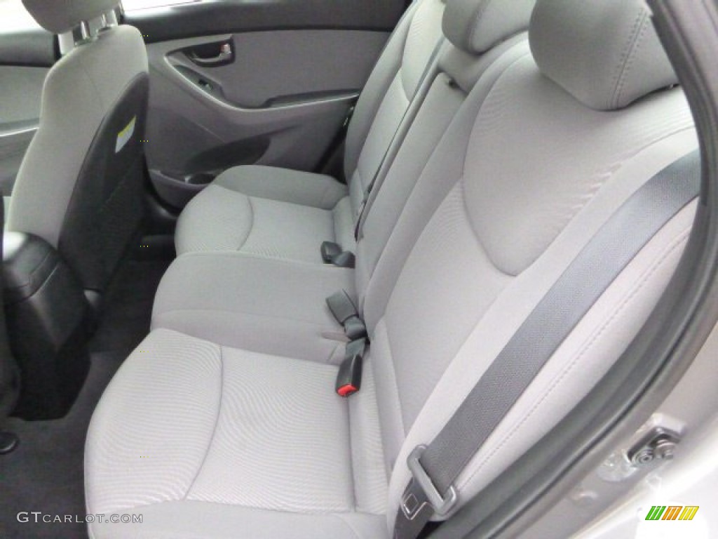 2014 Elantra SE Sedan - Titanium Gray Metallic / Gray photo #16
