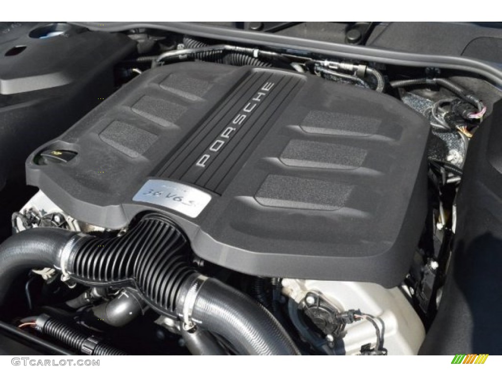 2015 Porsche Cayenne S 3.6 Liter DFI Twin-Turbocharged DOHC 24-Valve VVT V6 Engine Photo #100985725