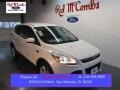 2015 White Platinum Metallic Tri-Coat Ford Escape SE  photo #1