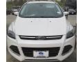 2015 White Platinum Metallic Tri-Coat Ford Escape Titanium  photo #4