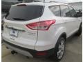 2015 White Platinum Metallic Tri-Coat Ford Escape Titanium  photo #8