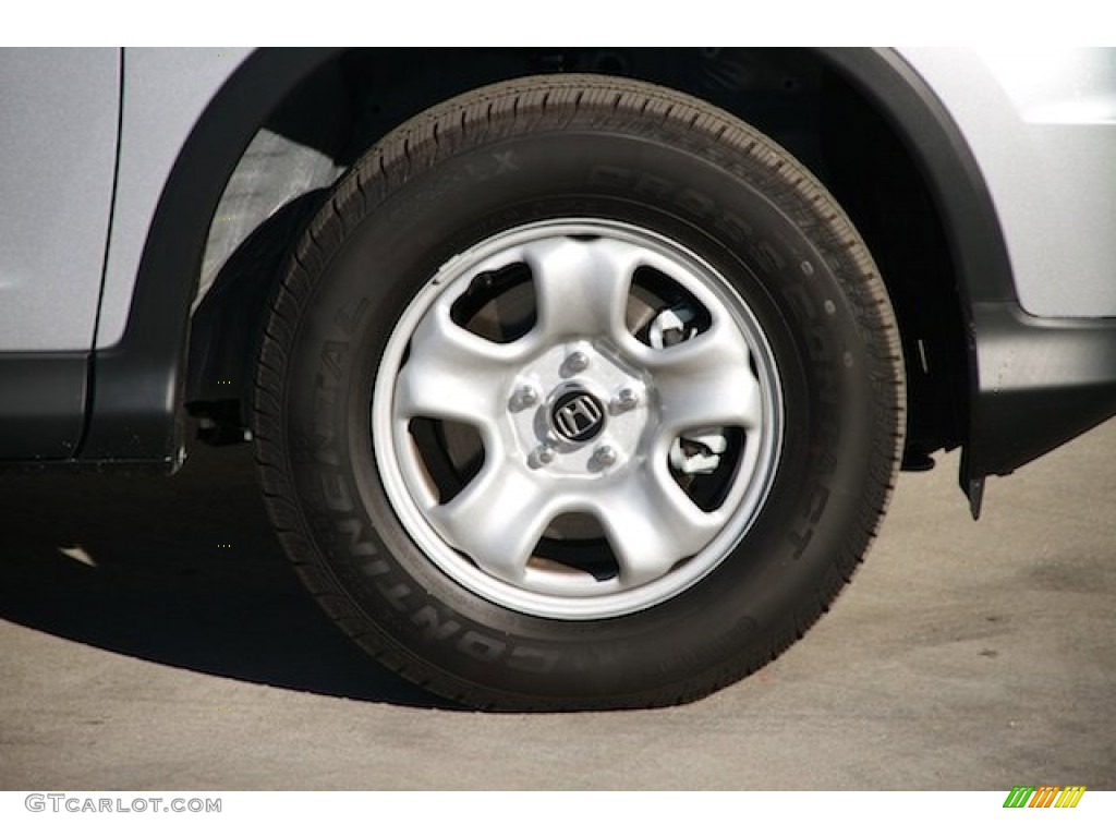 2015 CR-V LX - Alabaster Silver Metallic / Gray photo #5