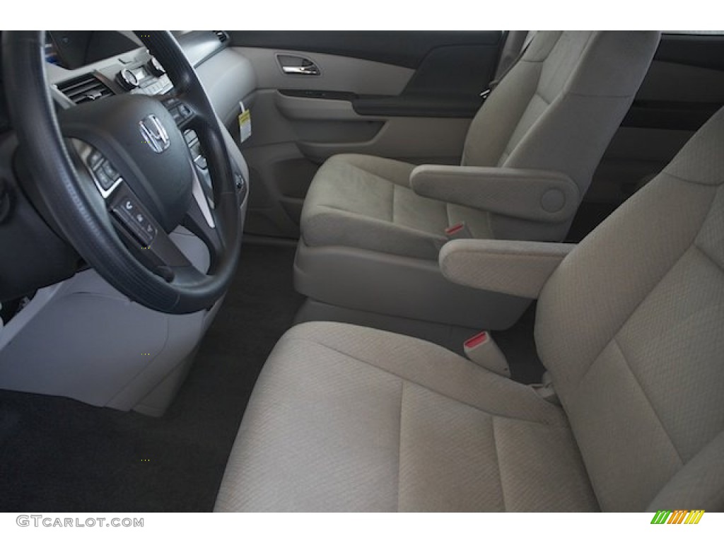 2015 Odyssey LX - White Diamond Pearl / Beige photo #8