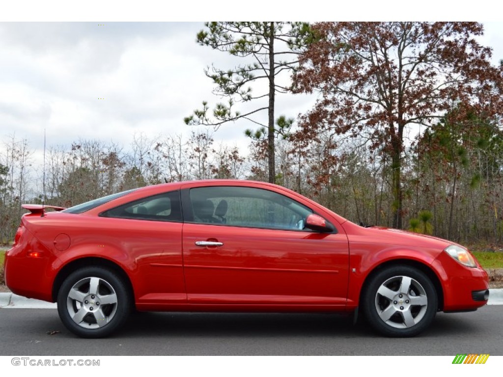 Victory Red 2009 Chevrolet Cobalt LT Coupe Exterior Photo #100990547
