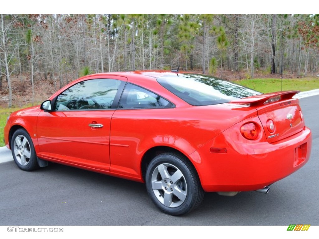 2009 Cobalt LT Coupe - Victory Red / Ebony photo #32