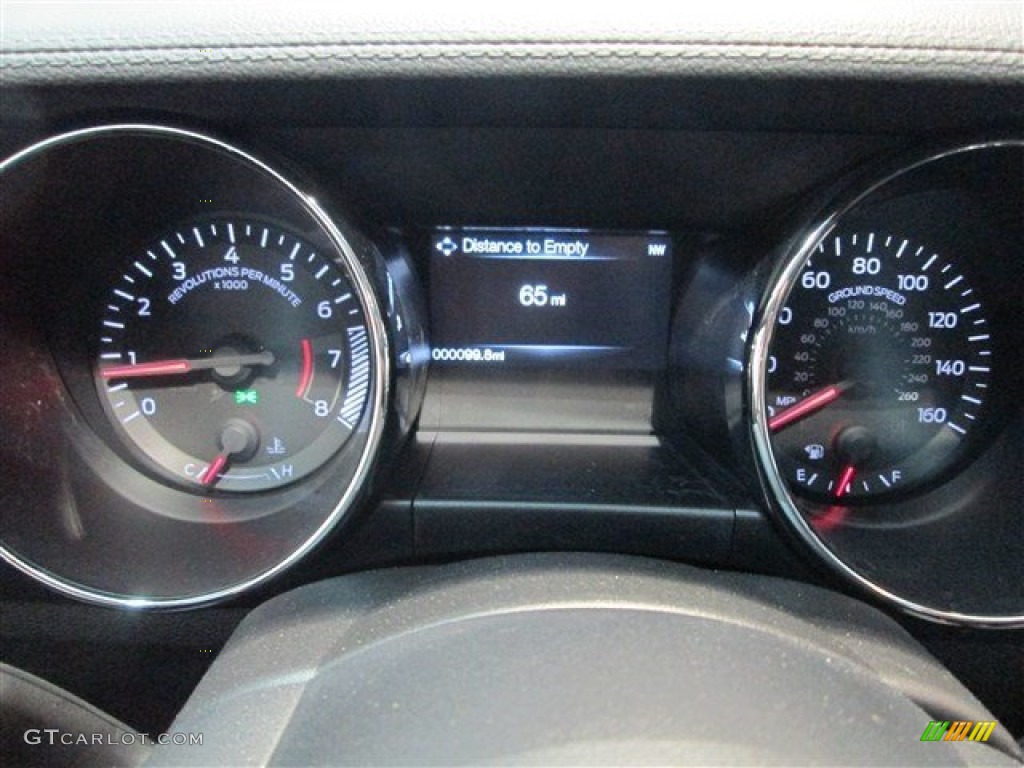 2015 Ford Mustang GT Coupe Gauges Photo #100991402