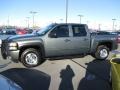 Steel Green Metallic - Silverado 1500 LT Crew Cab 4x4 Photo No. 3