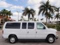 2014 Oxford White Ford E-Series Van E350 XLT Passenger Van  photo #5