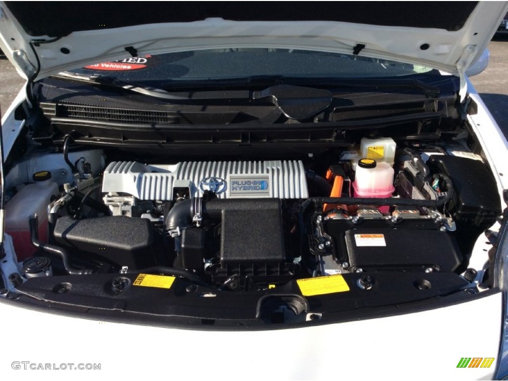 2013 Toyota Prius Plug-in Hybrid 1.8 Liter DOHC 16-Valve VVT-i 4 Cylinder/Electric Hybrid Engine Photo #100994741