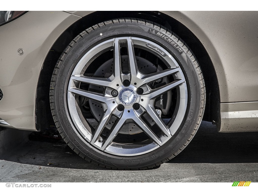 2015 E 550 Cabriolet - Dune Silver Metallic / Silk Beige/Espresso Brown photo #10