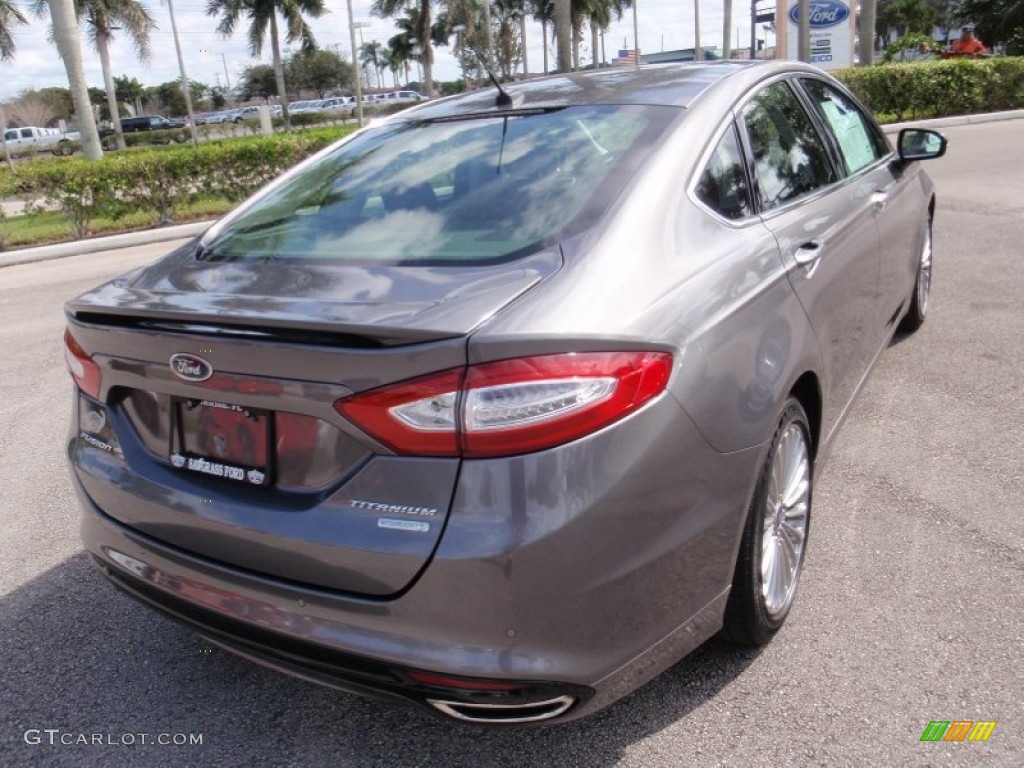 2014 Fusion Titanium - Sterling Gray / Charcoal Black photo #6