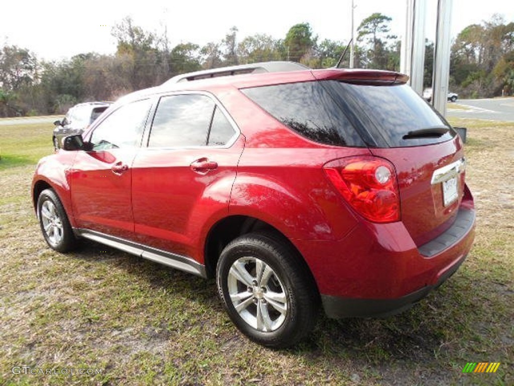 2014 Equinox LT - Crystal Red Tintcoat / Light Titanium/Jet Black photo #3
