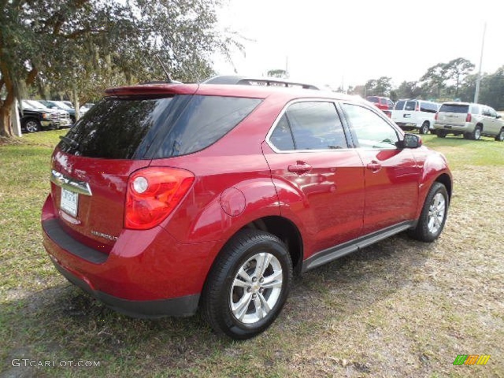 2014 Equinox LT - Crystal Red Tintcoat / Light Titanium/Jet Black photo #9