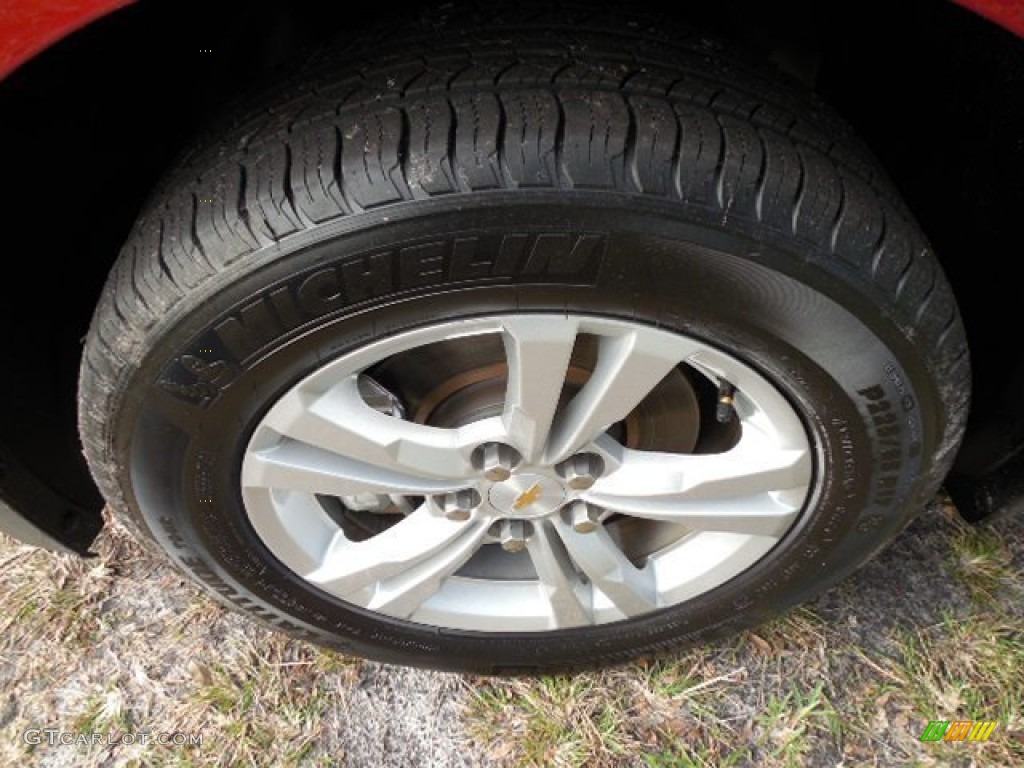 2014 Equinox LT - Crystal Red Tintcoat / Light Titanium/Jet Black photo #15