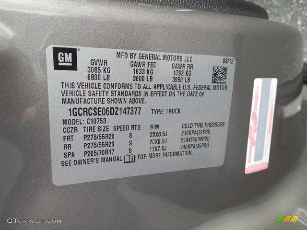 2013 Silverado 1500 LT Extended Cab - Mocha Steel Metallic / Light Cashmere/Dark Cashmere photo #22