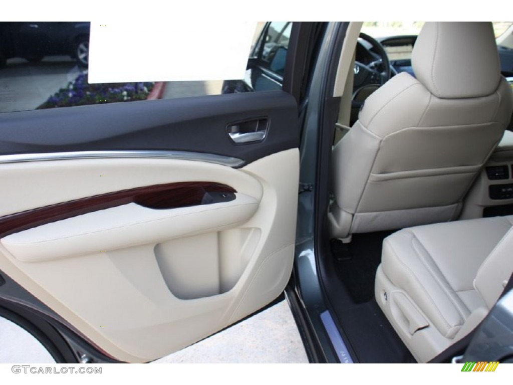 2015 MDX Technology - Forest Mist Metallic / Parchment photo #12