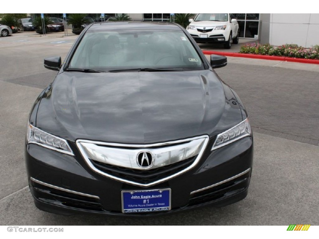 2015 TLX 2.4 - Graphite Luster Metallic / Graystone photo #2