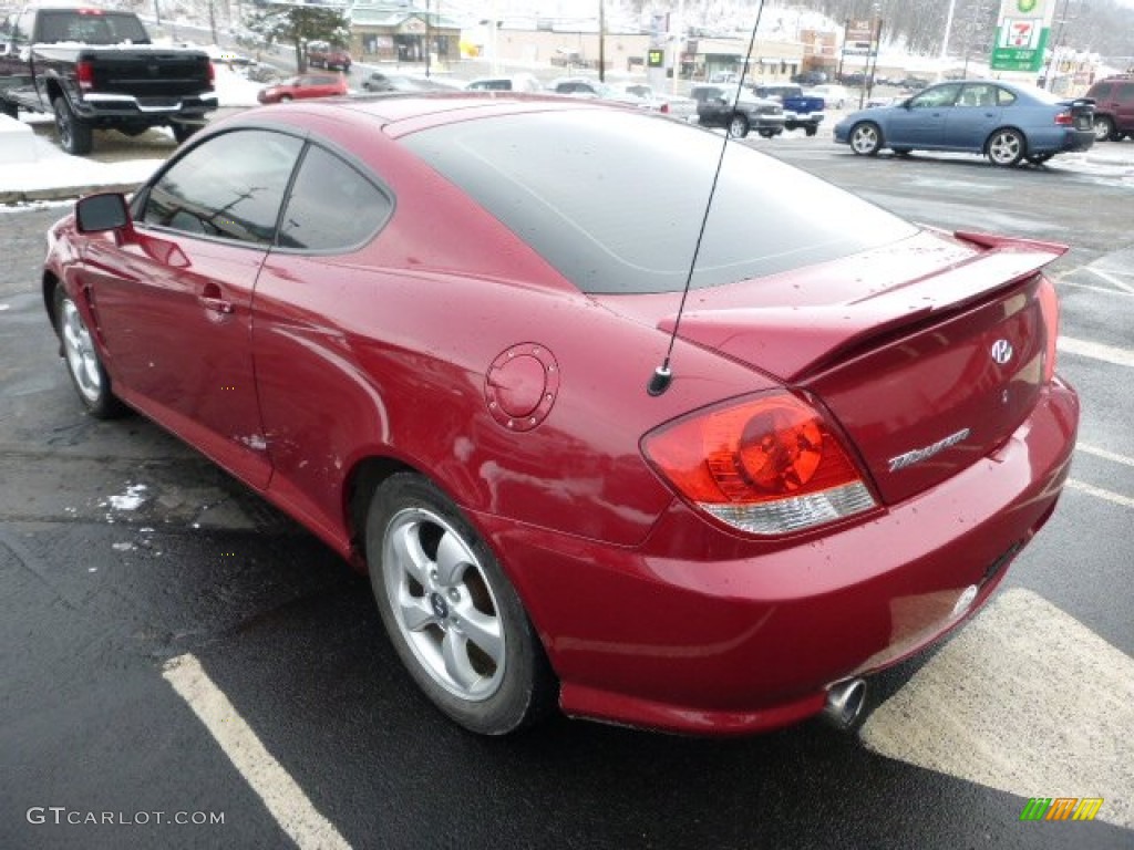 2006 Tiburon GS - Electric Red / Black photo #3