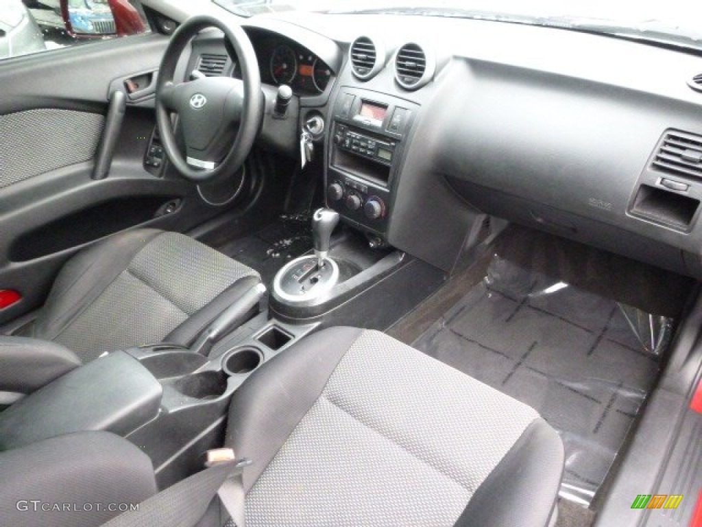 2006 Tiburon GS - Electric Red / Black photo #10