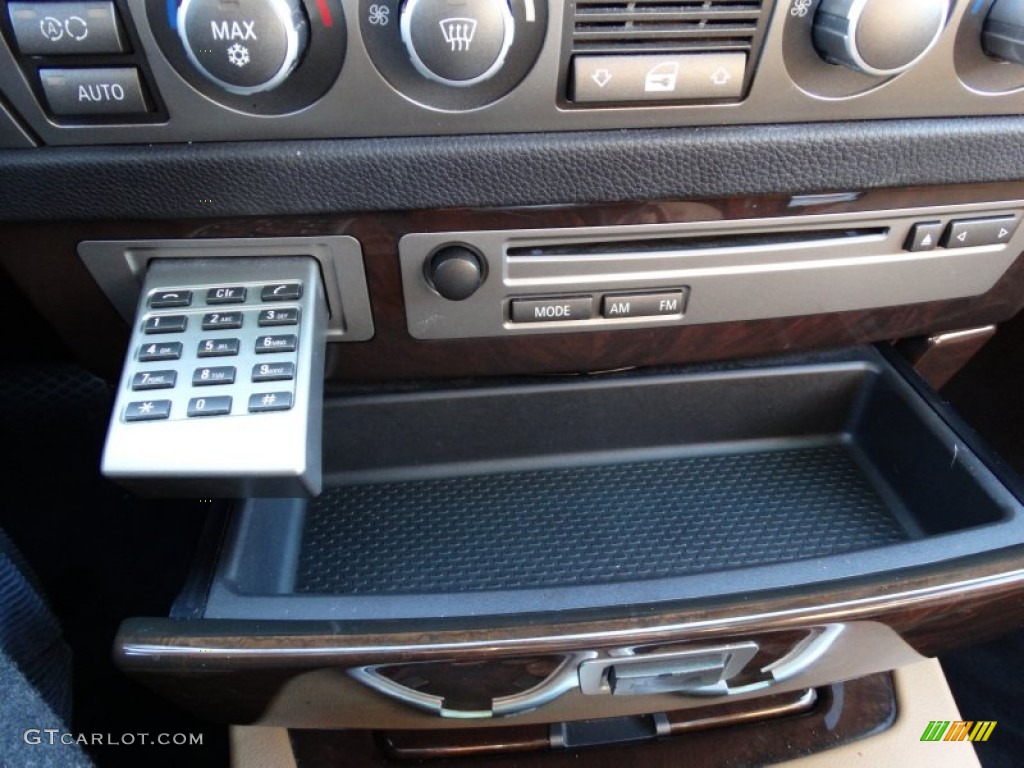 2008 7 Series 750Li Sedan - Monaco Blue Metallic / Black photo #16