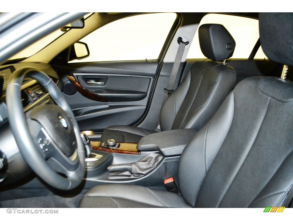 2014 3 Series 328d Sedan - Mineral Grey Metallic / Black photo #13