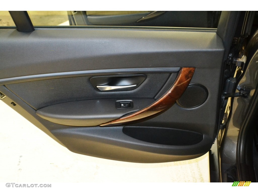 2014 3 Series 328d Sedan - Mineral Grey Metallic / Black photo #18