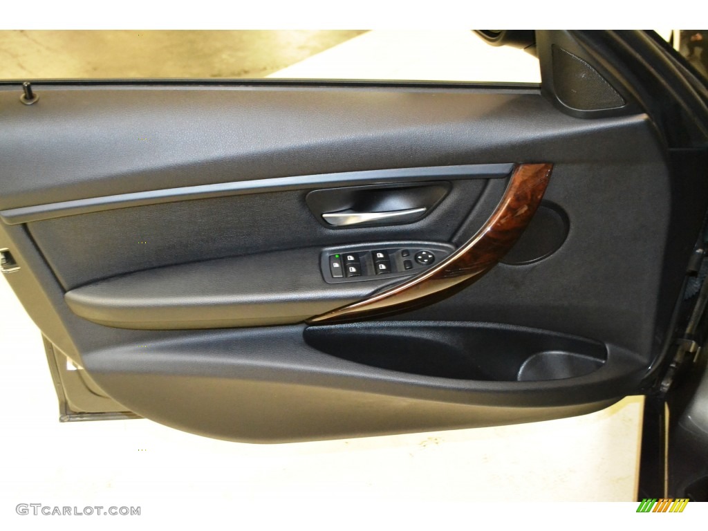 2014 3 Series 328d Sedan - Mineral Grey Metallic / Black photo #19