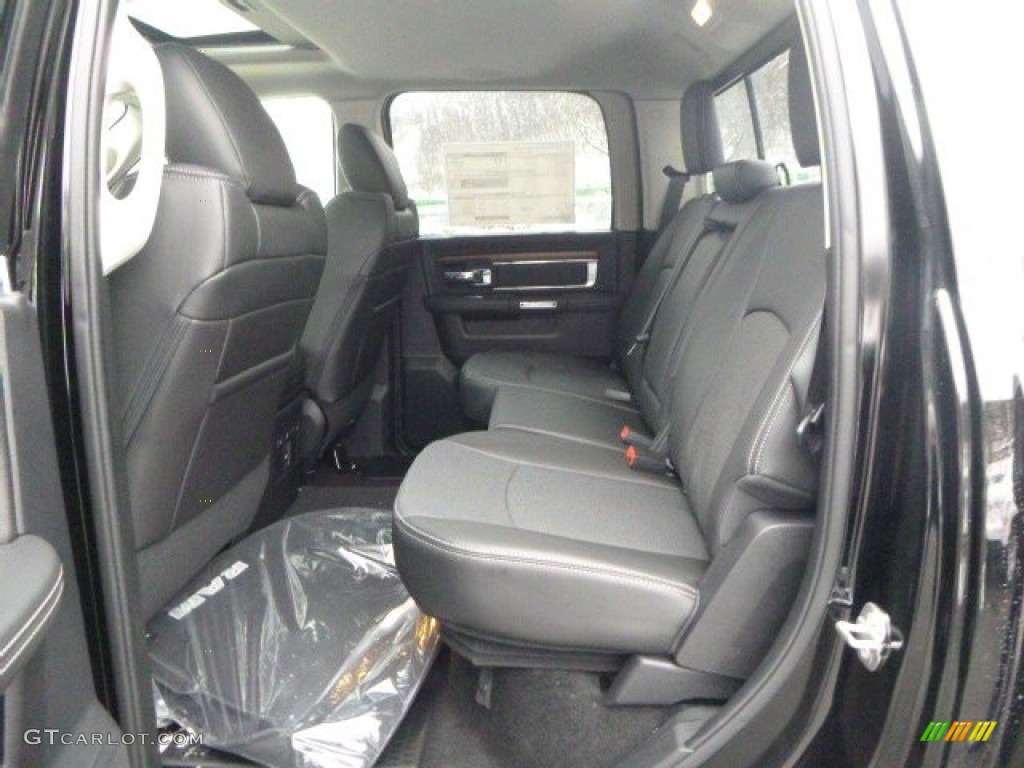 2015 Ram 1500 Laramie Crew Cab 4x4 Rear Seat Photo #101008064