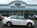 White Platinum Metallic Tri-Coat - MKZ FWD Photo No. 1