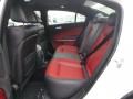 Black/Ruby Red 2015 Dodge Charger SXT AWD Interior Color