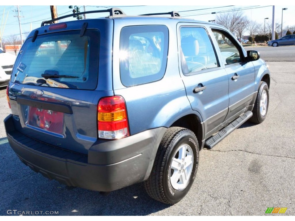 2005 Escape XLS 4WD - Norsea Blue Metallic / Medium/Dark Pebble Beige photo #6
