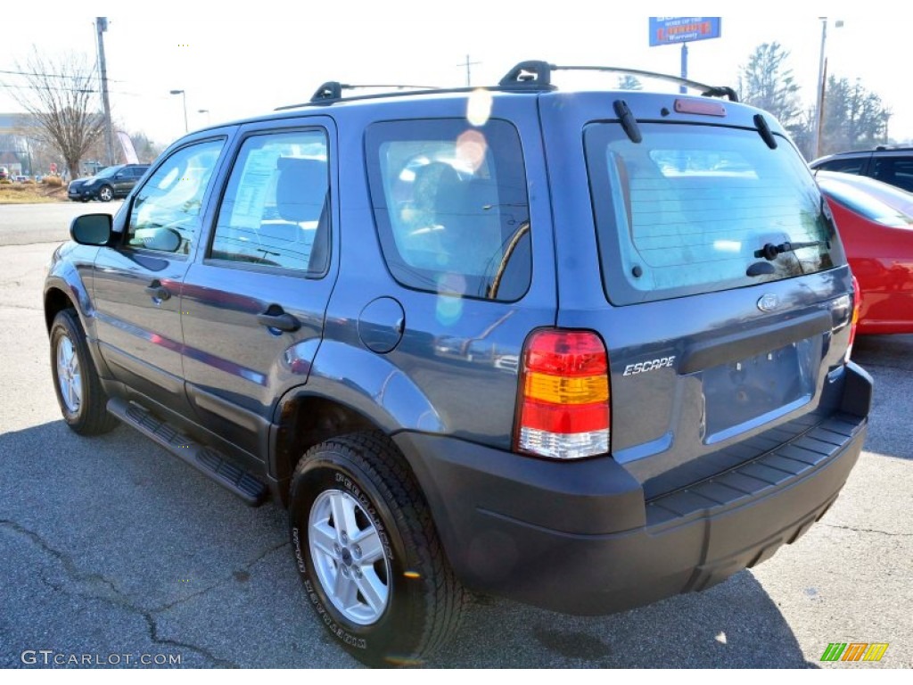 2005 Escape XLS 4WD - Norsea Blue Metallic / Medium/Dark Pebble Beige photo #10