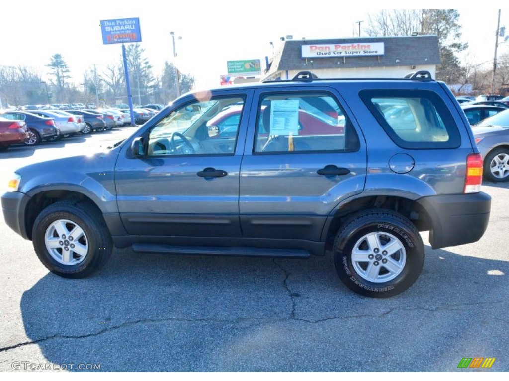 2005 Escape XLS 4WD - Norsea Blue Metallic / Medium/Dark Pebble Beige photo #11