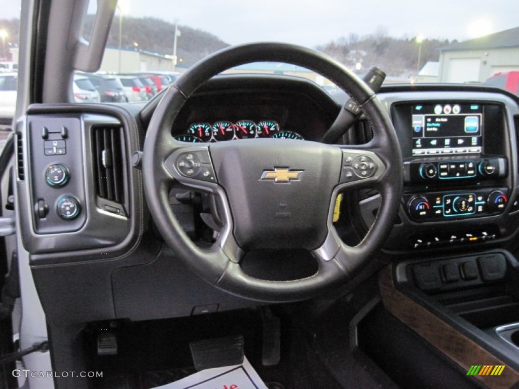 2015 Chevrolet Silverado 2500HD LTZ Crew Cab 4x4 Steering Wheel Photos