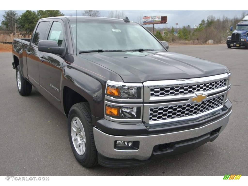 2015 Silverado 1500 LT Crew Cab 4x4 - Tungsten Metallic / Jet Black photo #1