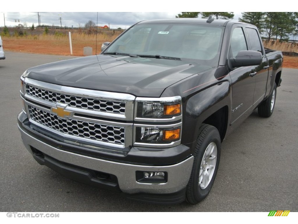 2015 Silverado 1500 LT Crew Cab 4x4 - Tungsten Metallic / Jet Black photo #2
