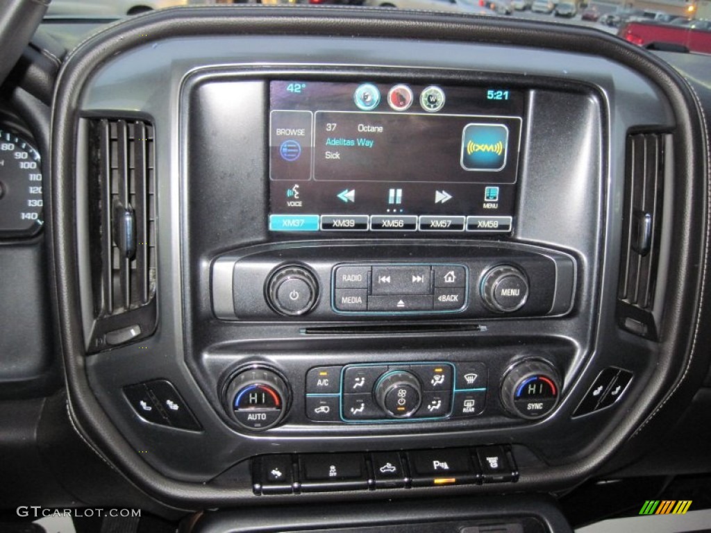 2015 Chevrolet Silverado 2500HD LTZ Crew Cab 4x4 Controls Photo #101015506