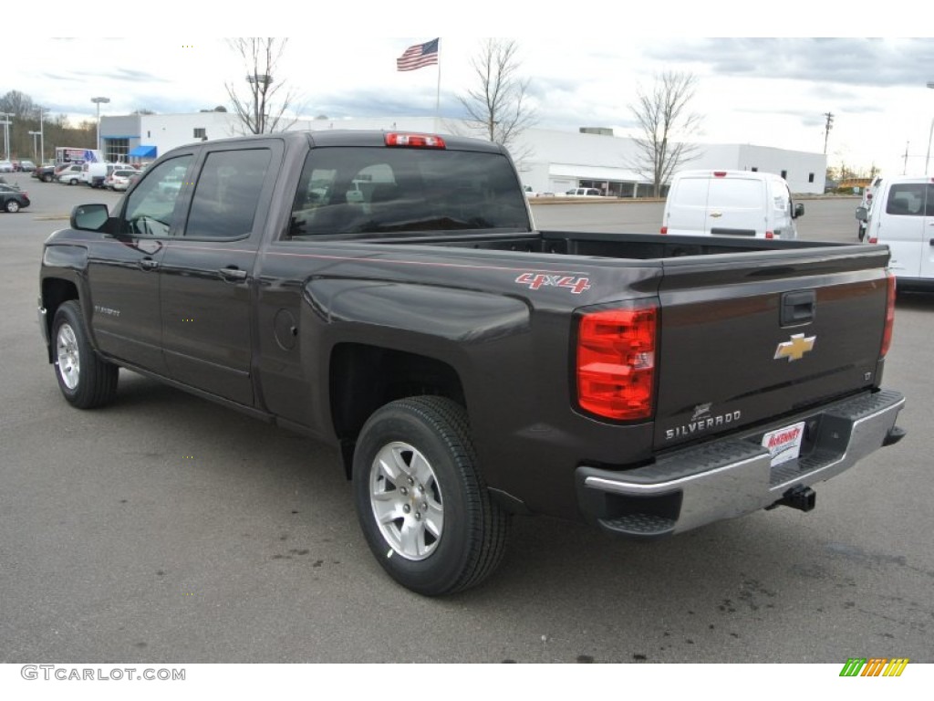 2015 Silverado 1500 LT Crew Cab 4x4 - Tungsten Metallic / Jet Black photo #4