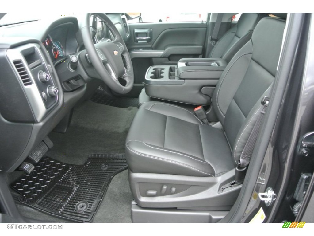 2015 Silverado 1500 LT Crew Cab 4x4 - Tungsten Metallic / Jet Black photo #8