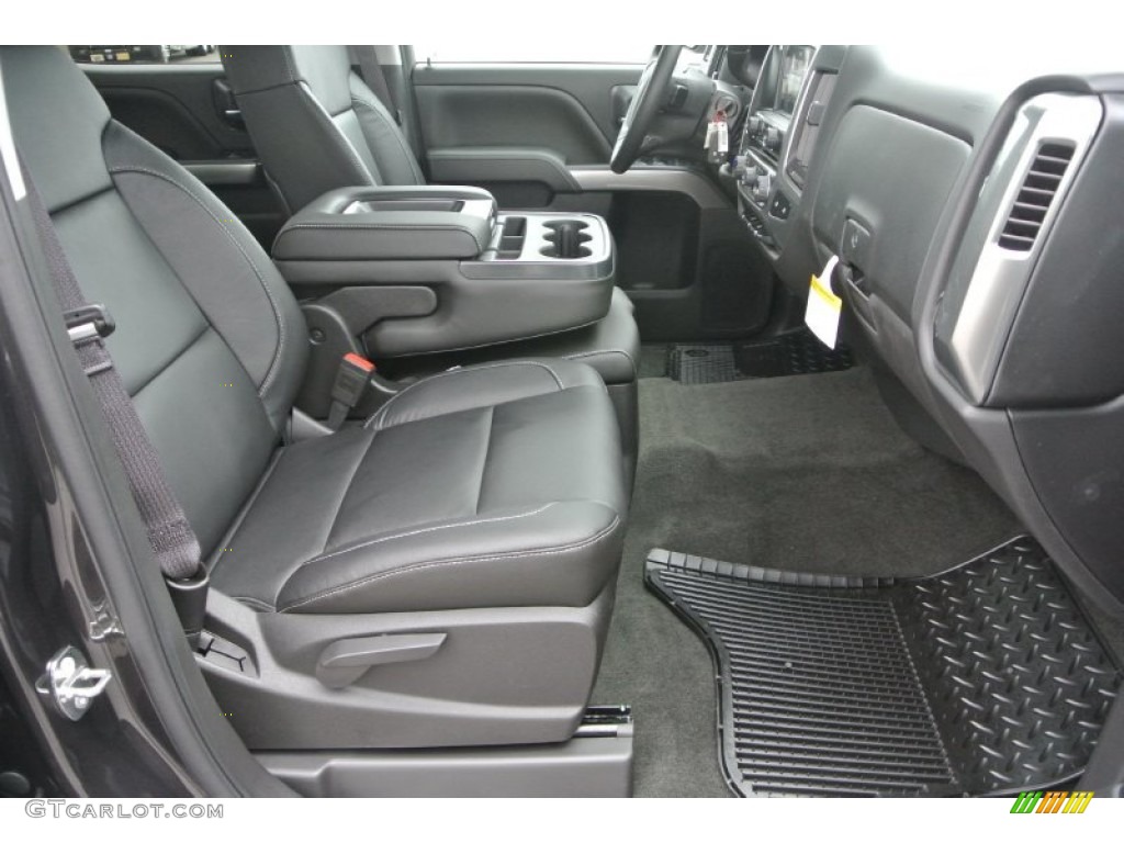 2015 Silverado 1500 LT Crew Cab 4x4 - Tungsten Metallic / Jet Black photo #17