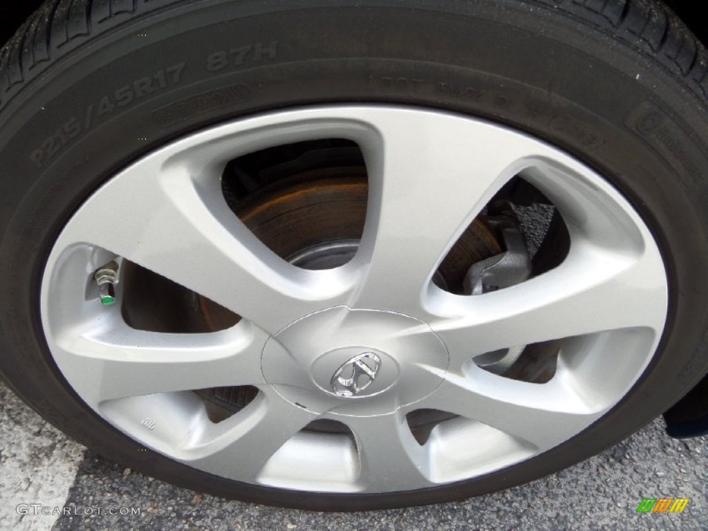 2013 Elantra Limited - Windy Sea Blue / Beige photo #7