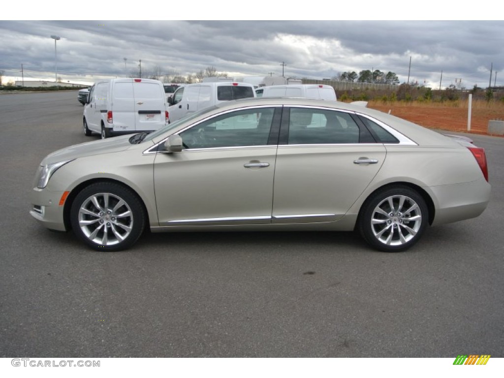 Silver Coast Metallic 2015 Cadillac XTS Luxury Sedan Exterior Photo #101015890