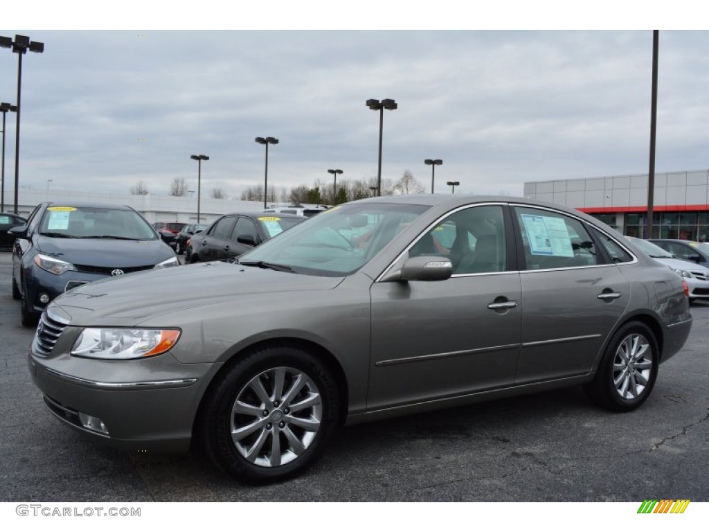 Smoky Gray Pearl 2009 Hyundai Azera Limited Exterior Photo #101016649