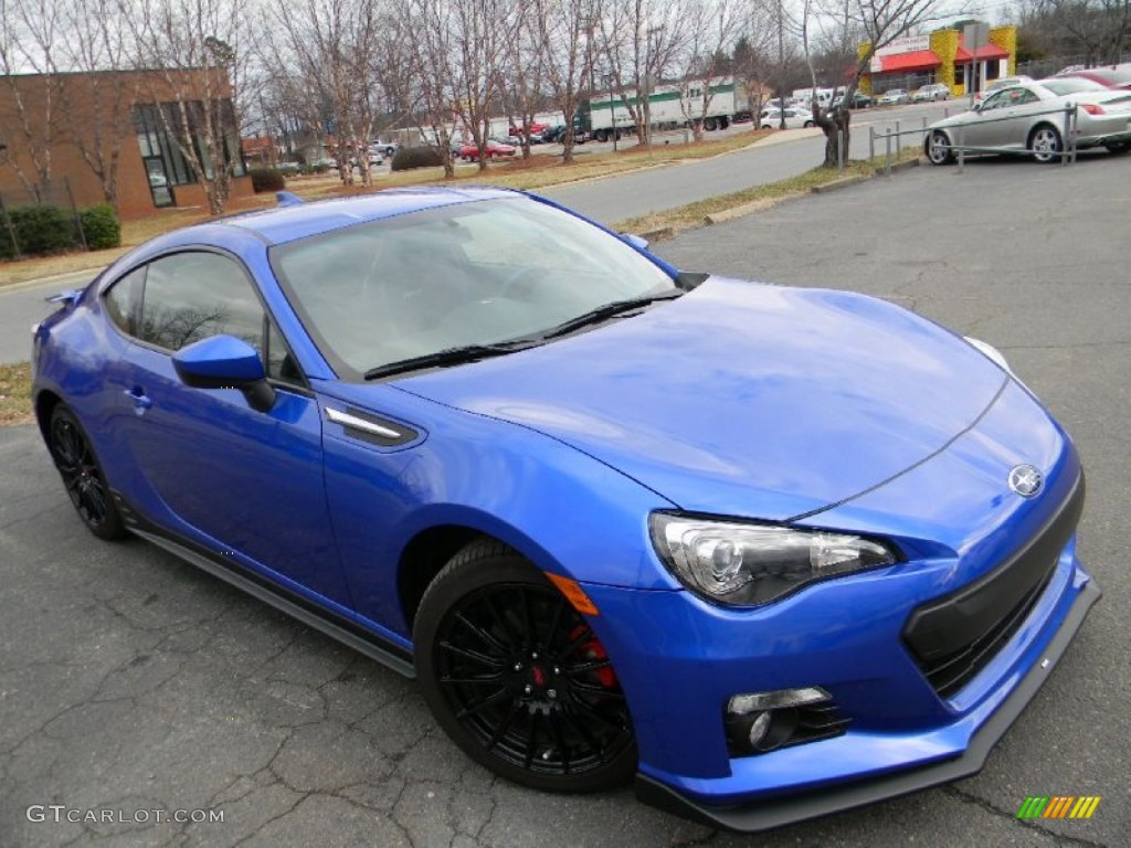 2015 BRZ Series.Blue Special Edition - WR Blue Pearl / Black photo #3