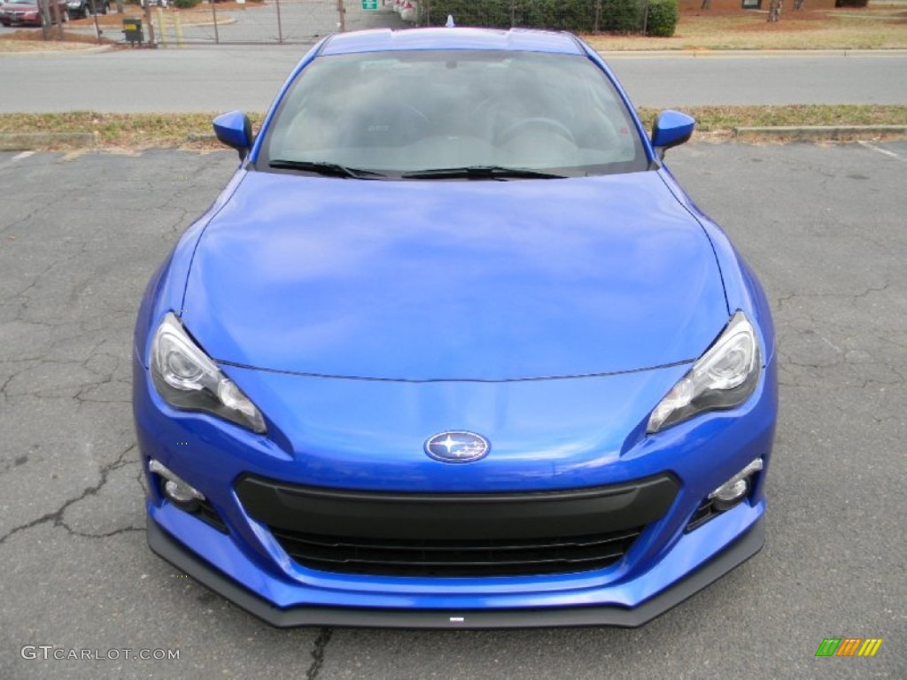 2015 BRZ Series.Blue Special Edition - WR Blue Pearl / Black photo #5
